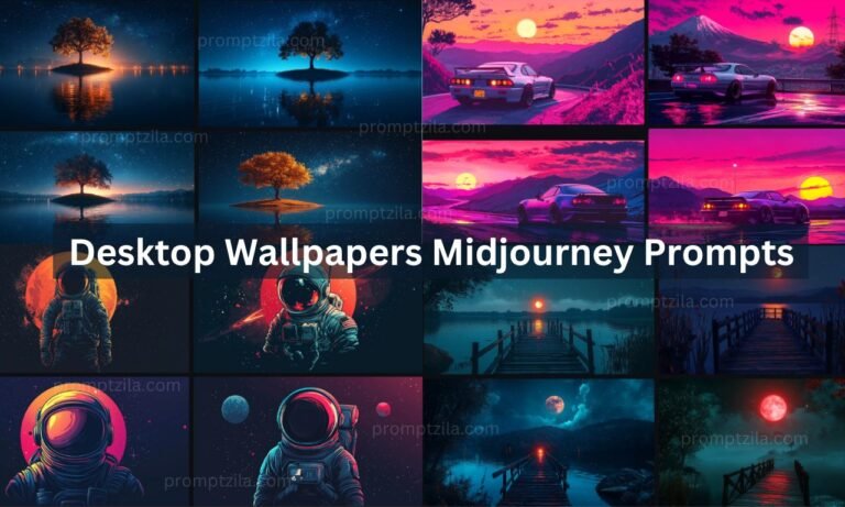 Desktop Wallpapers Midjourney Prompts Banner