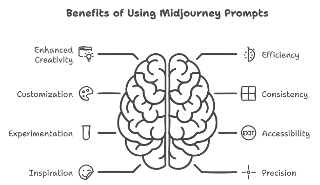 Benefits of Using Midjourney Prompts